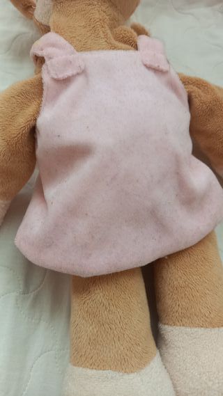 Peluche con vestitino rosa