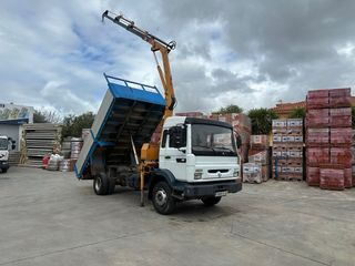 CAMION Renault Midliner 12 Tn Grúa y Basculante,