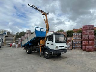 CAMION Renault Midliner 12 Tn Grúa y Basculante,