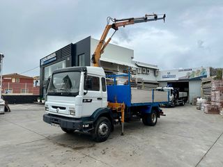 CAMION Renault Midliner 12 Tn Grúa y Basculante,
