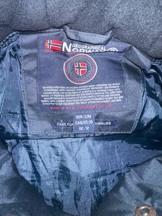 Cazadora Geographical Norway Azul