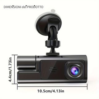 Dash Cam 3 Telecamere 1080P WiFi