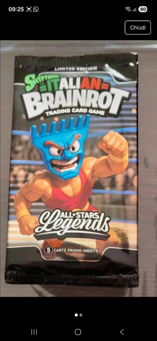 Carte Brainrot All Stars Legends sigillate