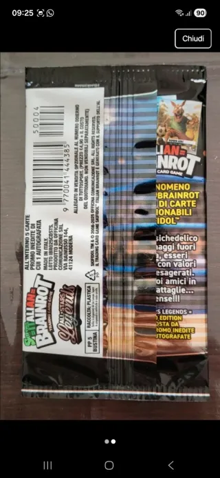 Carte Brainrot All Stars Legends sigillate