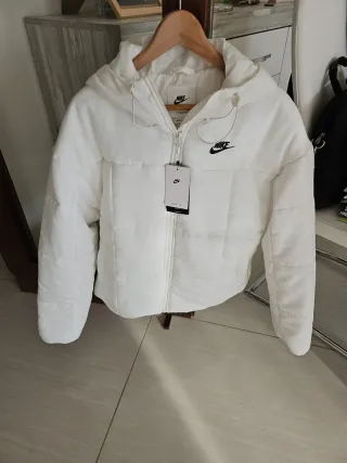 Chaqueta Nike Blanca Mujer Talla S