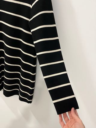 Vestido de punto Zara rayas M