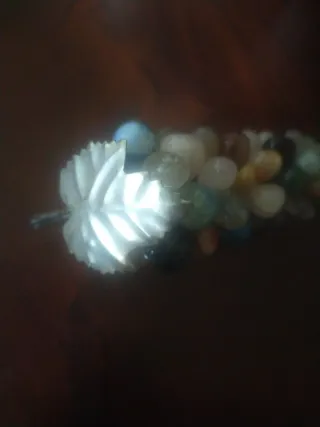 Grappolo Uva Pietre Semipreziose Vintage