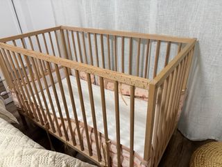 Cuna Ikea Madera + Colchón