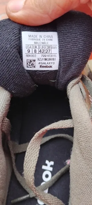 Zapatillas Reebok Galaxy3 Hombre Talla 42