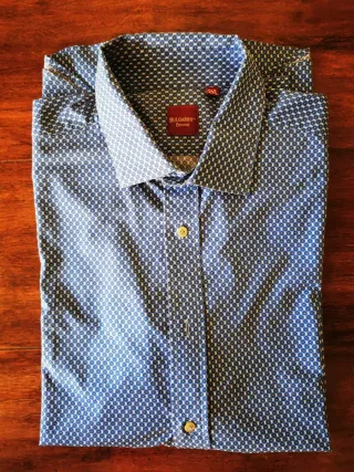 Camicia Bulgarini – veste XL!! Fantasia blu