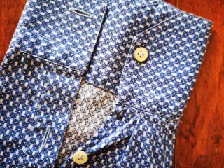 Camicia Bulgarini – veste XL!! Fantasia blu