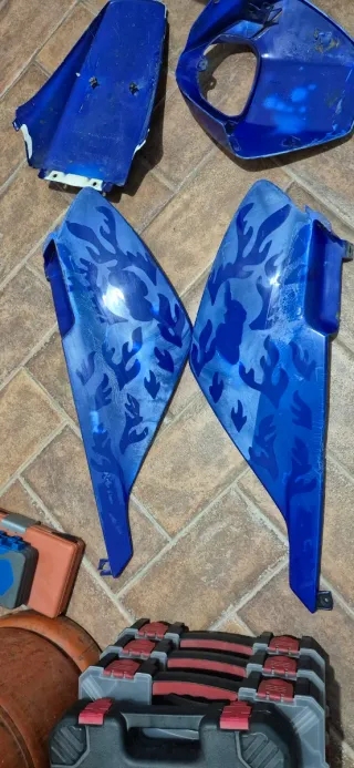 Carenados Derbi Senda Azul y Negro