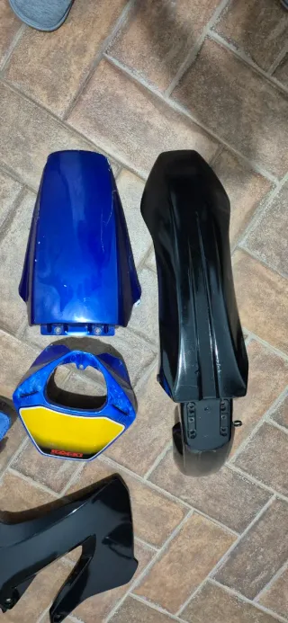 Carenados Derbi Senda Azul y Negro