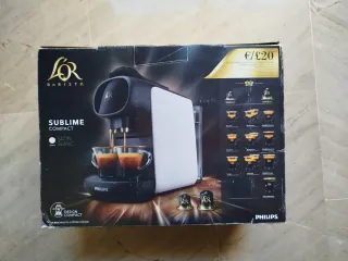 Cafetera LOR Barista Sublime Compact Satin Blanc