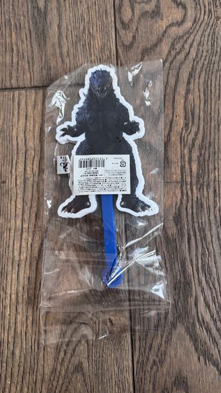 Abanico Godzilla comprado en Japón 🇯🇵