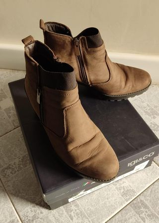 Tronchetto Igi&Co nabuk marrone tg 40