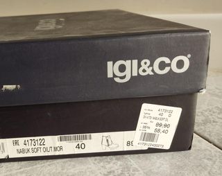 Tronchetto Igi&Co nabuk marrone tg 40