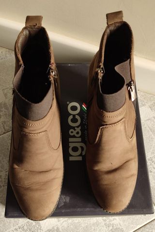 Tronchetto Igi&Co nabuk marrone tg 40