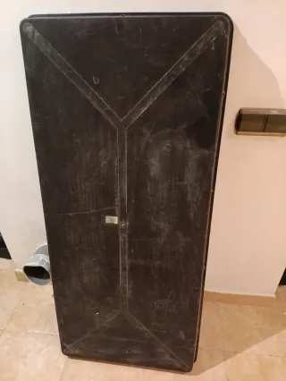 Bandeja de cultivo negra de plástico