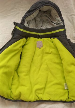 Giubbino Grain de blè con cappuccio