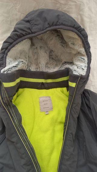 Giubbino Grain de blè con cappuccio