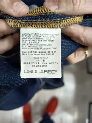 Vestido Dsquared2 Talla S