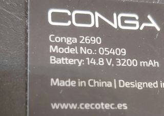 Repuestos Conga 2690 Aspirador robot