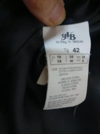 Chaqueta polipiel marrón