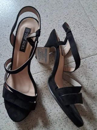 Zapatos de tacón Top Girl negros