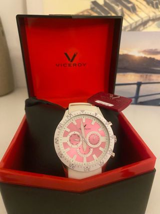 Reloj Viceroy Blanco y Rosa Nuevo