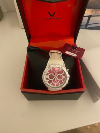 Reloj Viceroy Blanco y Rosa Nuevo