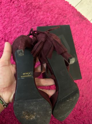 Scarpe Primadonna tacco 39 rosse