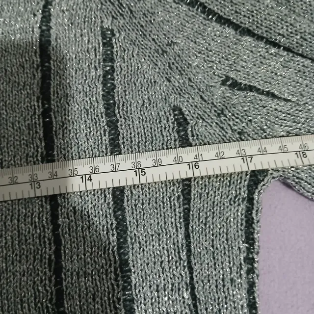 Jersey Vero Moda Rayas Plateadas Talla S