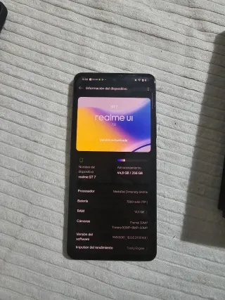 Realme GT7 12GB RAM 256GB Negro