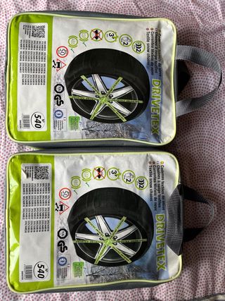 4 Cadenas Nieve Textiles Drivetex N540 Nuevas