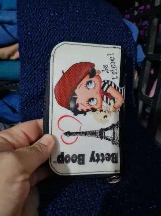 Cartera Betty Boop Roja y Blanca