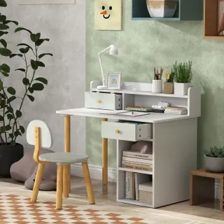 Escritorio infantil blanco