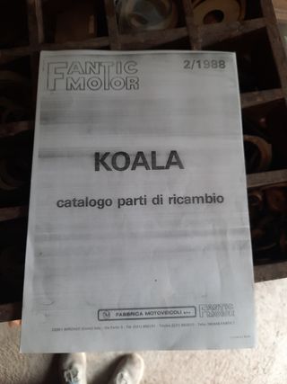Fantic Koala Catalogo Parti di Ricambio 2/1988