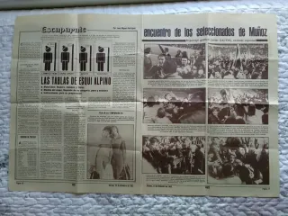 Póster Selección Española Fútbol 1983