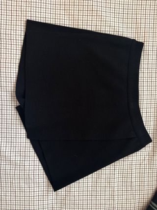 Falda pantalón negra