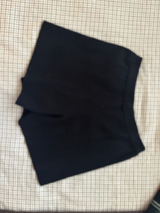 Falda pantalón negra