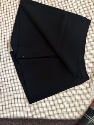 Falda pantalón negra