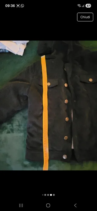 Giubbotto bambino velluto a coste