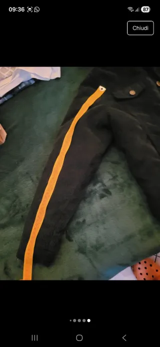 Giubbotto bambino velluto a coste