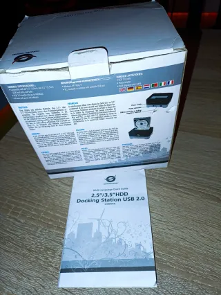 Conceptronic Lector Discos Duros USB