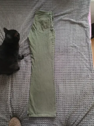 Pantalones Polo Jeans Talla 38 Verde militar