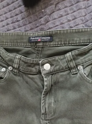 Pantalones Polo Jeans Talla 38 Verde militar
