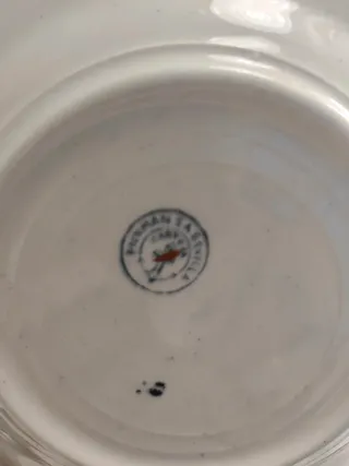 Platos antiguos Picman Cartuja negro