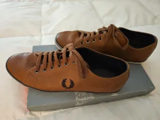 Zapatillas Fred Perry Marrones
