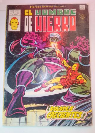 EL HOMBRE DE HIERRO  HEROES MARVEL PRESENTA  VOL.